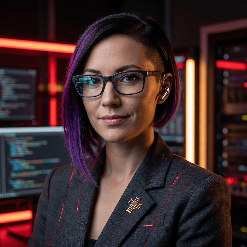 AI-generated portrait of Quinn, QA Engineer